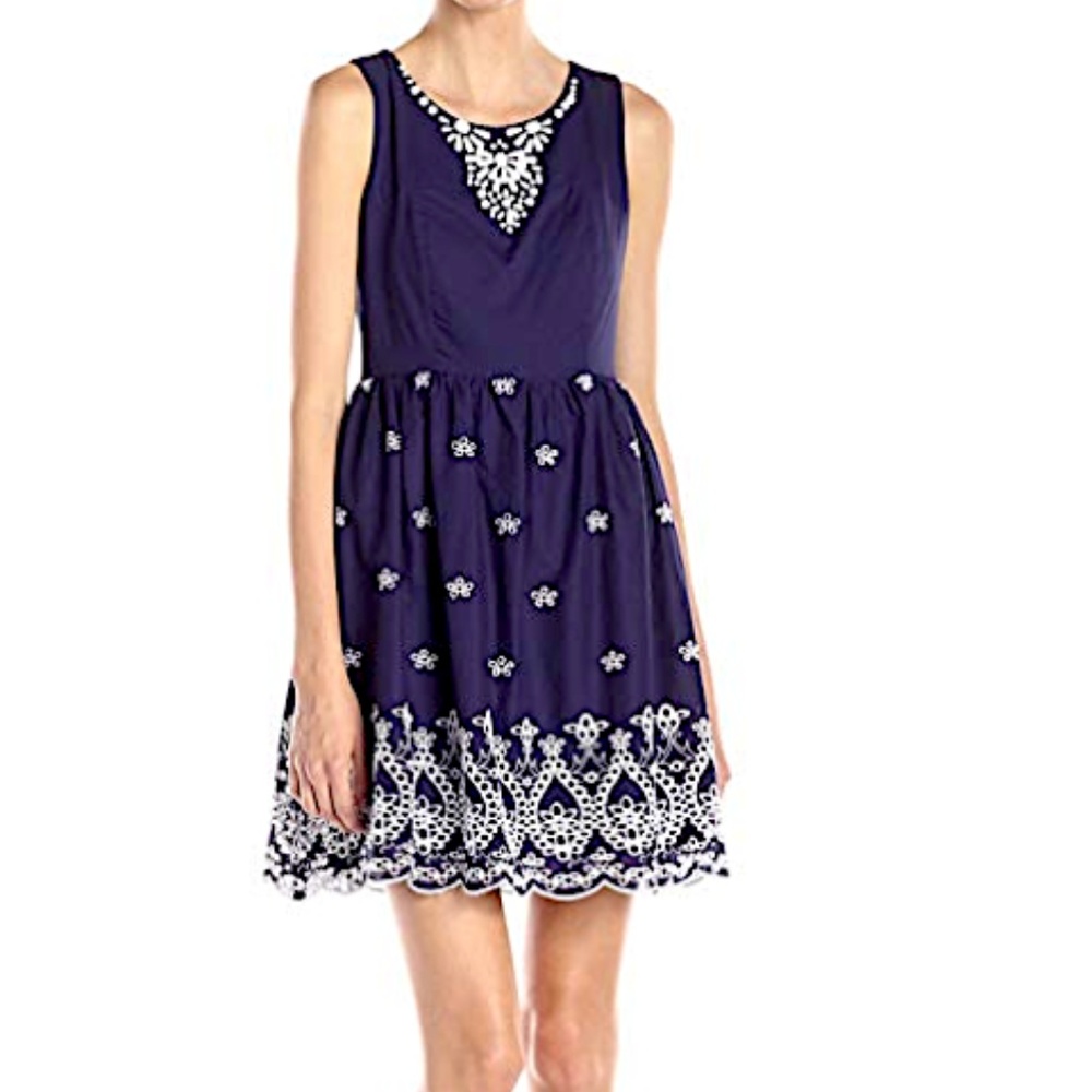 NYDJ "'Colette" Fit & Flare Dress
